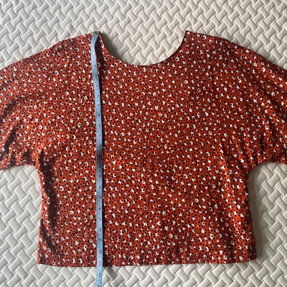 The Odells Alice Reversible Malmo print Blouse Shirt - Picture 3 of 6